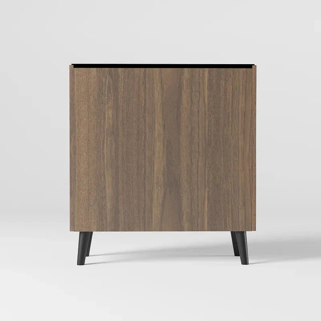 Modern Wooden Shoe Cabinet with Multi-Compartment Storage & Ventilation Design