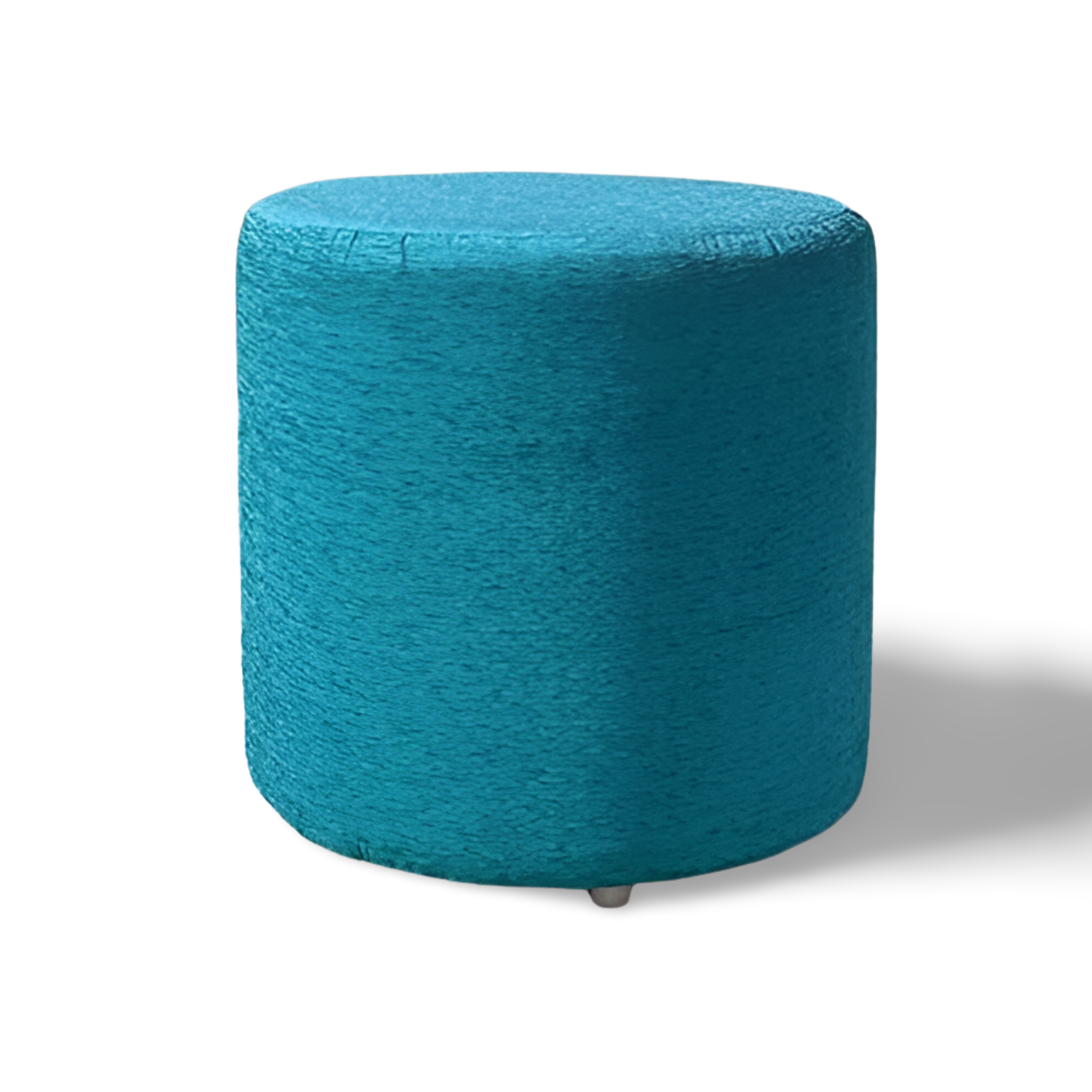 blue color  wooden Ottoman Stool For Living Room