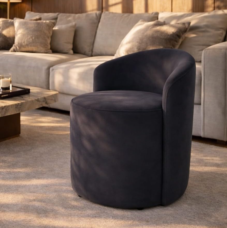 Ottoman Stool Chair with Backrest