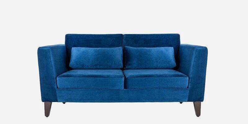 Wooden 2 Seater For Living Room (Blue)
